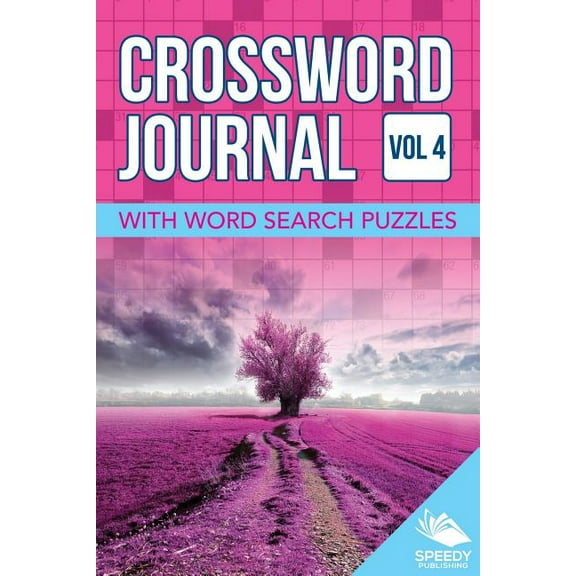 Crossword Journal Vol 4 with Word Search Puzzles (Paperback)