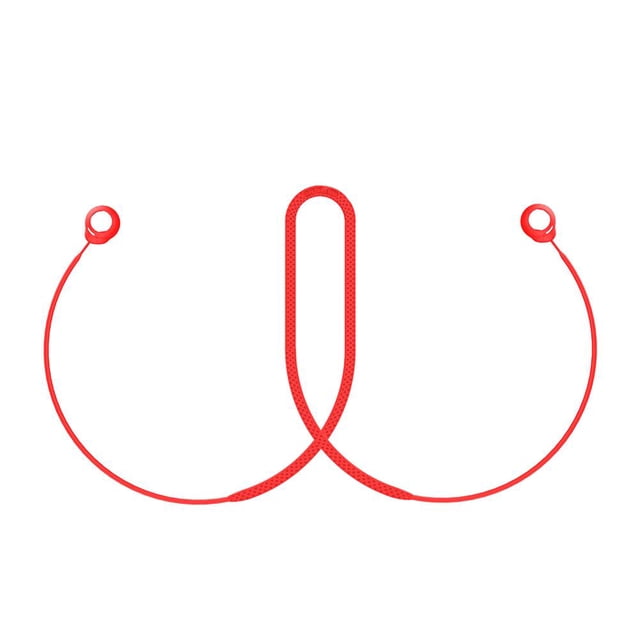 Correa silicona antipérdida para para cable cuello WF-C500 (rojo)