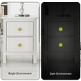 thumbnail image 3 of Sunflower Fluorescent Drawer Pulls with Screws - Round 4-Pack - Glow-in-the-Dark Knobs for Cabinets, Wardrobes, Dressers, 3 of 6