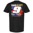thumbnail image 3 of Men's Hendrick Motorsports Team Collection Black Chase Elliott NAPA Patriotic Car T-Shirt, 3 of 3