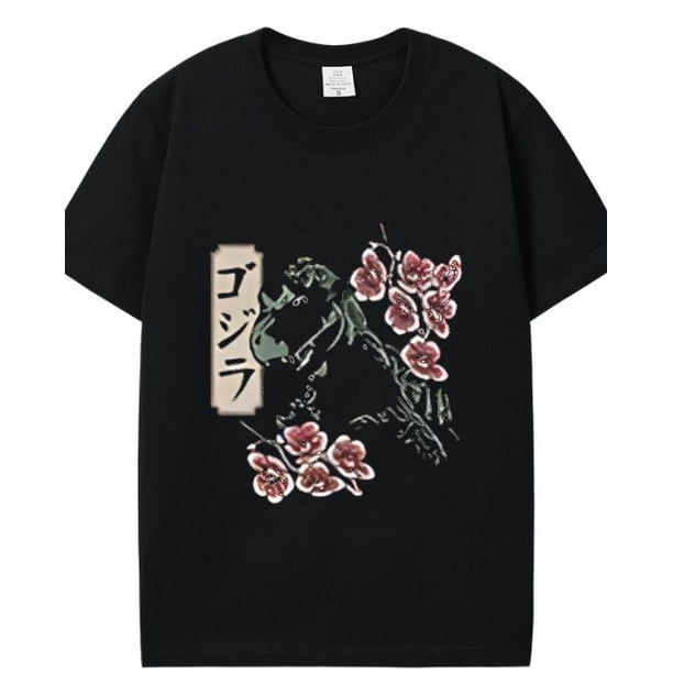 Men's Cherry Blossoms T-Shirt - Multicolor Menswear Top