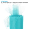thumbnail image 3 of Unique Bargains Tulle Rolls Fabric Spools 6' 25 Yards Ice Blue for Decoration Wrapping Wedding DIY Crafts, 3 of 5