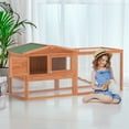 Rabbit Cage Indoor & Outdoor Rabbit Hutch Bunny Hutch Chicken Coop