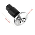 thumbnail image 4 of 22mm 7/8inch Motorcycle Handlebar End Slider Plug Caps for Racing ATV Offroad Silver, 4 of 10