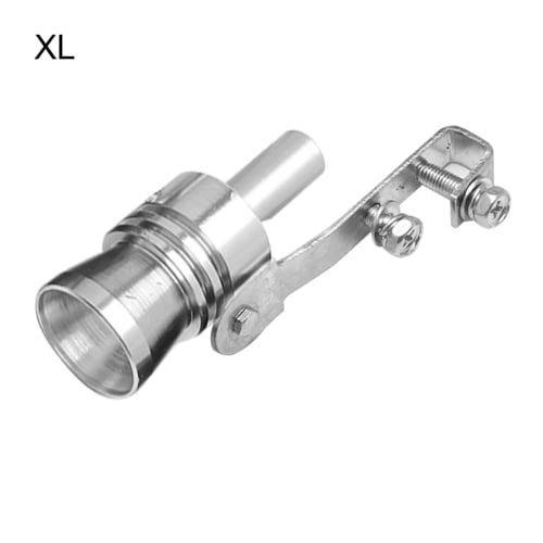 Size XL Universal Car Turbo Sound Whistle Muffler Exhaust Pipe 