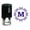 Violet, variant on Printtoo Alphabet M Monogram Octagon Celtic Swirl Frame Self Inking Rubber Stamp Office Stationary