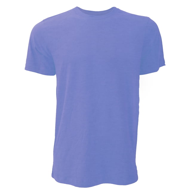 Canvas - Camiseta Básica de manga corta Unisex - Casual o Deporte/Gym Hombre/Mujer (Cerceta Jaspeado Intenso)