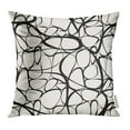 thumbnail image 1 of BSDHOME Graphic Modern Stylish Endless Abstract Black Pillow Case 16x16 Inches Pillowcase, 1 of 1