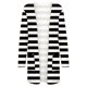 thumbnail image 5 of Chaquetas y abrigos casuales sin capucha de manga larga para mujer Chaqueta de moda para mujer Chaqueta de manga larga con estampado de rayas Abrigo casual Tops/chaqueta Abrigo para mujer, 5 of 5