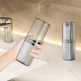 thumbnail image 1 of Juego de vasos de cepillo de dientes de viaje | Caja de almacenamiento portátil 3 en 1 para cepillo de dientes, exprimidor de pasta de dientes, vaso de enjuague bucal | Plástico ABS a prueba de, 1 of 6