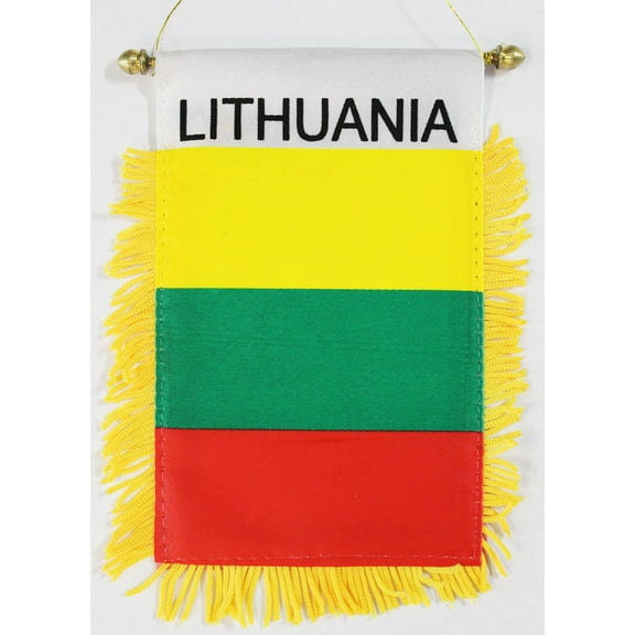 Lithuania Window Hanging Flag