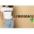 thumbnail image 5 of "Adire" Afrobeats Women's graphic t-shirt, 5 of 5