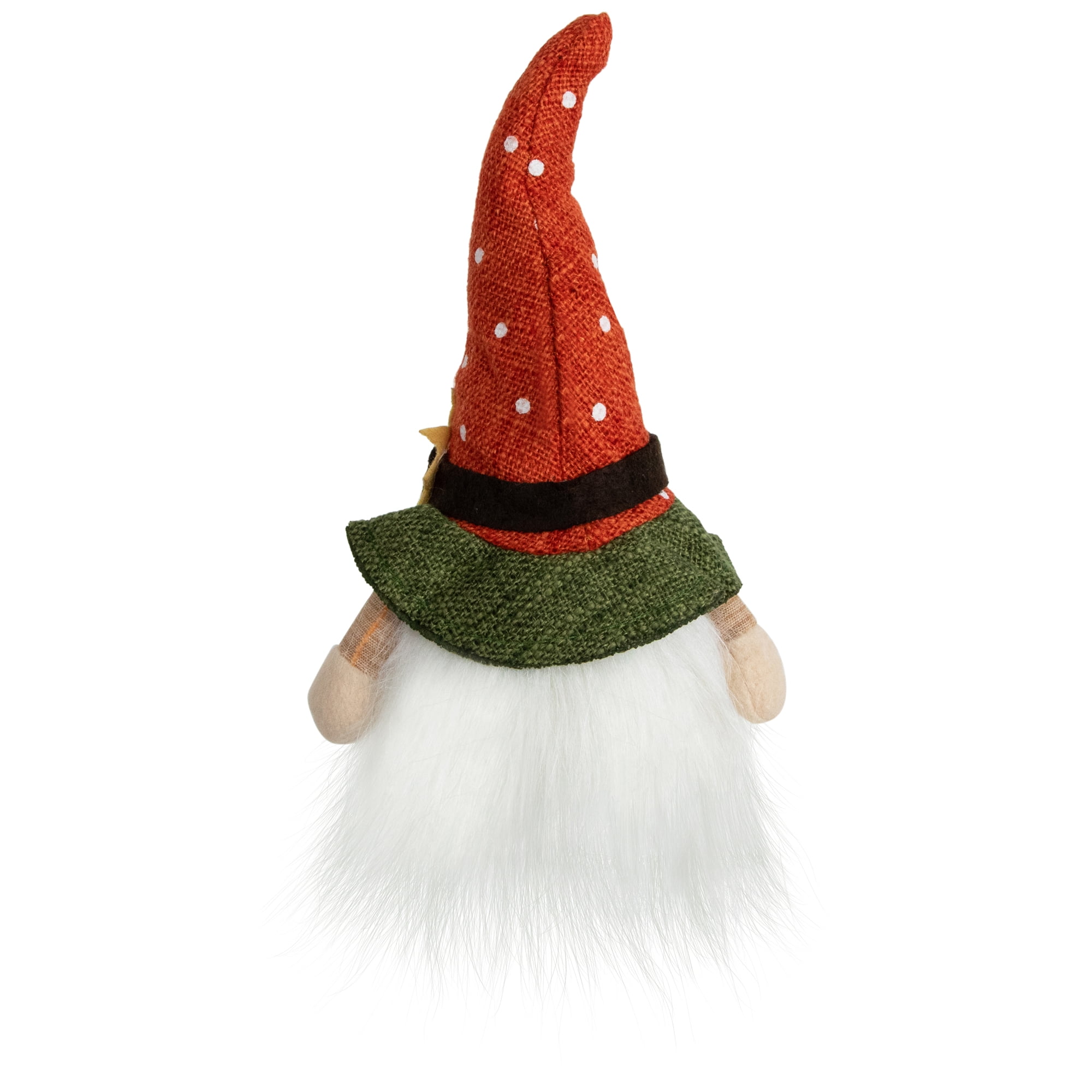11" Sitting Sunflower Autumn Harvest Tabletop Gnome Figurine