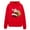 Red, variant on Slim Fit Turtleneck Women Cropped Sweatshirts Casual Textured Long Sleeve Thermal Sweaters Trendy Teen Girls Preppy Clothes