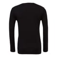 thumbnail image 3 of Bella + Canvas 3425 Unisex Jersey Long-Sleeve V-Neck T-Shirt, 3 of 5