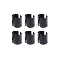 thumbnail image 1 of Geesatis Estantes Piezas 6 Juegos / 12 Paquetes Clips de Bloqueo de Estantes de Alambre Mangas Divididas Negras Clips de Metro de Bloqueo de Estantes de Metal para Estantes de 1,5 Pulgadas / 38 Mm de, 1 of 4