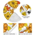 thumbnail image 2 of FMSHPON PumpkinMaple Leaves Xmas Christmas Tree Skirt Stand Mat for Holiday Party Decoration Indoor Outdoor 36 inches, 2 of 6