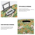 thumbnail image 3 of Disketp Snake And Floral Elastic Travel Luggage Cover Travel Suitcase Protective Cover For Trunk Case Apply To 18''-32'' Suitcase Cover-Small, 3 of 7