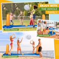 thumbnail image 3 of Set de vóley para piscina KIDDITOY 317 cm con red inflable y aro, 3 of 7