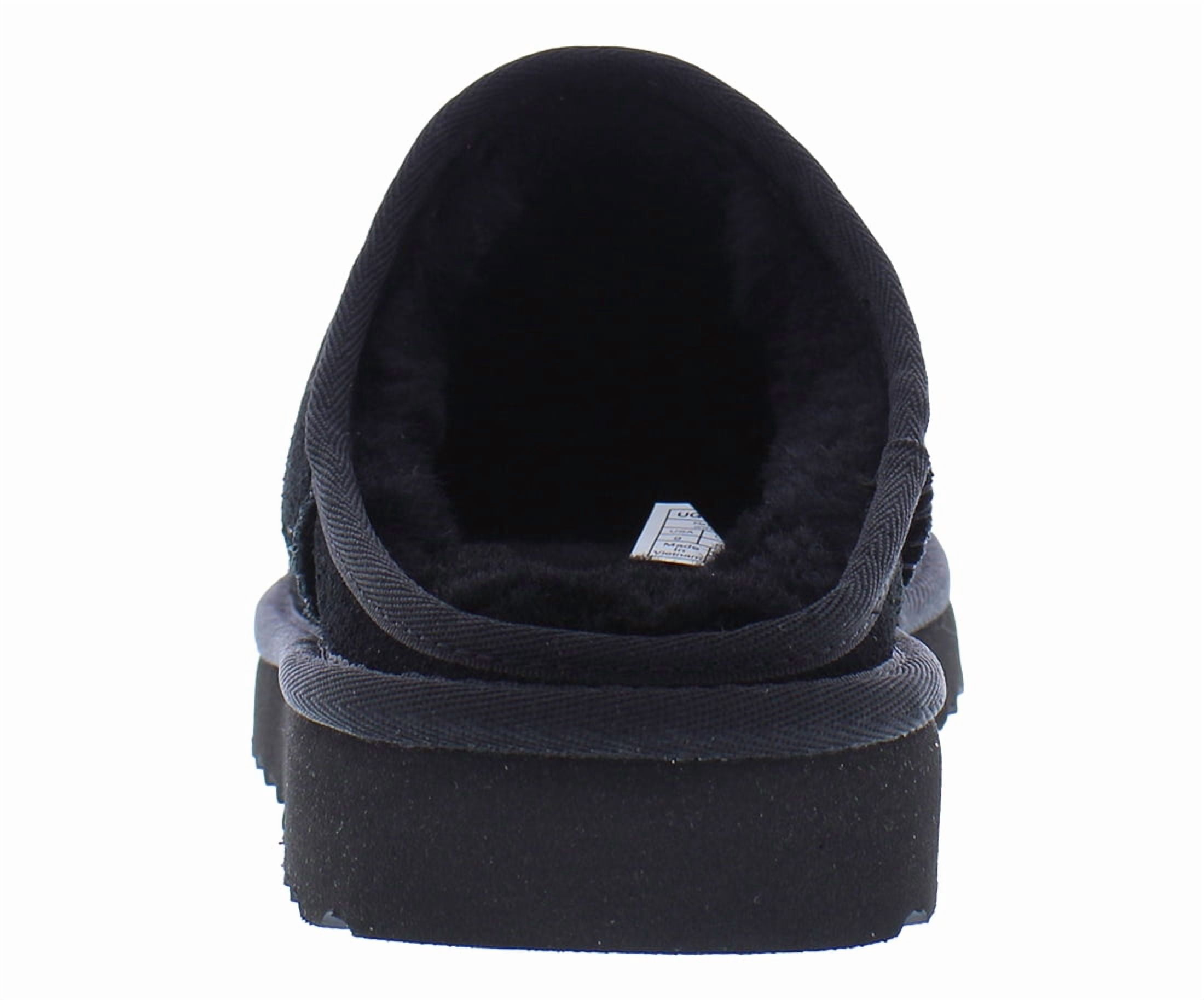 NWOB UGG Classic Slip-On Slipper Suede Black Men\'s Size 9 UGG Suede Black Slippers for Men for sale | eBay main image 3