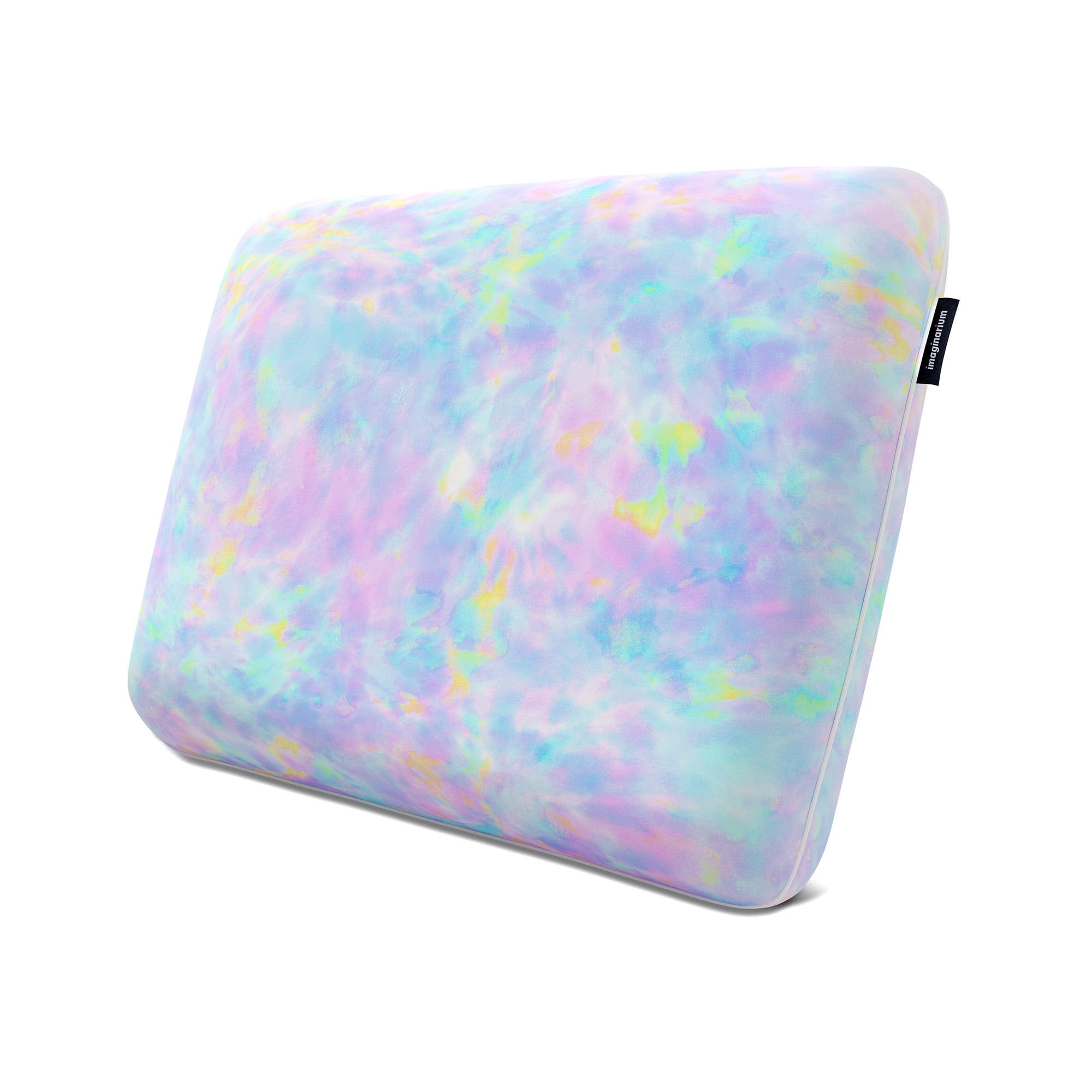 Memory Foam Fun Pillow with Cool-to-the-Touch Cover, Standard/Queen, Cotton Candy, 1 Pack