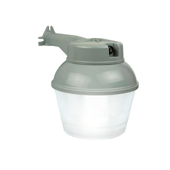 Lámpara Suburbano LED Tecnolite Fluorescente Fotocelda negro