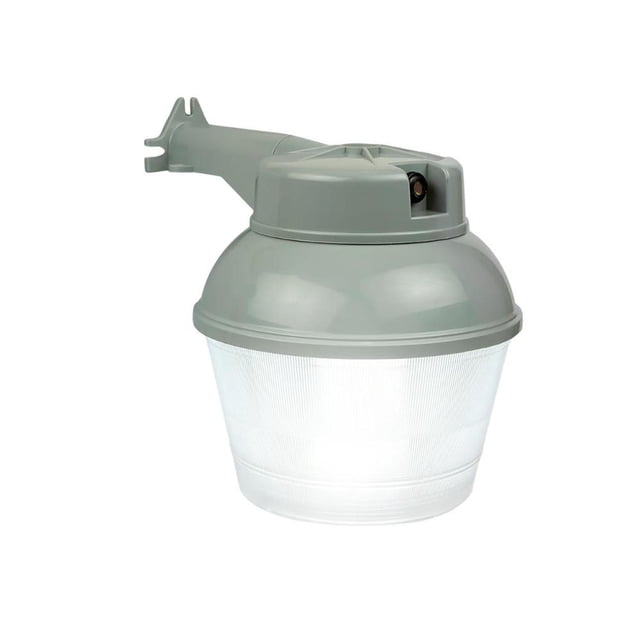 Lámpara Suburbano LED Tecnolite Fluorescente Fotocelda negro