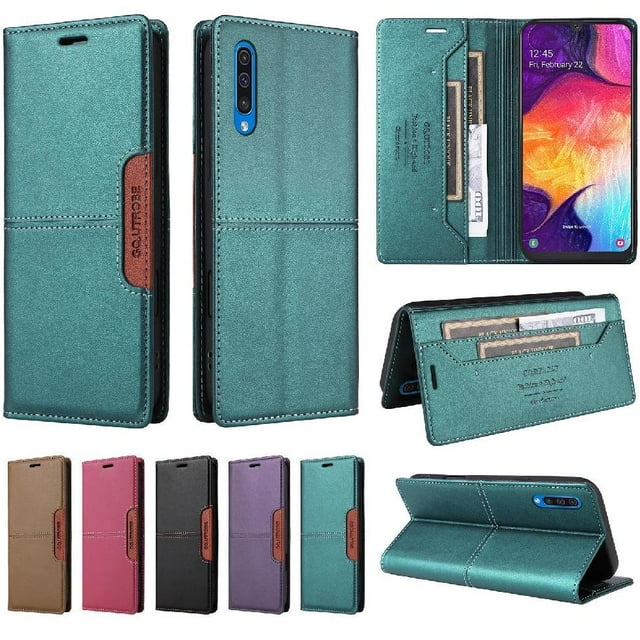 Case for FOXDOCK Samsung Galaxy A70 RFID Blocking Wallet Flip Cover Shockproof