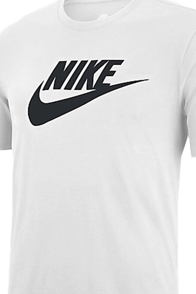 Nike Short Sleeve Logo Printed Active T-Shirt White - Walmart.com