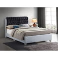 thumbnail image 5 of Glory Furniture Marilla Faux Leather Upholstered King Bed in Silver, 5 of 5
