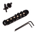 thumbnail image 3 of Puente de silla de montar con llave de espárragos para guitarra Negro Yuyangstore SILLA DE RODILLO DE LATÓN, 3 of 7