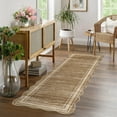 thumbnail image 3 of Washable Rugs for Living Room, Non Slip Modern Scalloped Rugs, Low Pile Soft Stain Resistant Rug Non Shedding Modern Print Floor Mats for Home Decor, 3 of 15