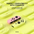thumbnail image 6 of Switch Controller (L/R) for Nintendo Switch, Gamepad with Turbo/Wake-up/Screenshot/Motion Control (Neon Pink/Neon Yellow), 6 of 7