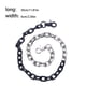 thumbnail image 4 of Cadenas para pantalones, combina con todo, Metal especial, cadena útil de moda, característica, ropa fresca, accesorios, ropa para hombres y Ropa, zapatos y accesorios Miscelánea Negro plata Minnieouse AP013978-03, 4 of 6