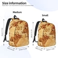 thumbnail image 2 of Balery Not All Those Who Wander Are Lost2 Mochila Clásica Impresa Básica para Viaje, Mochila Escolar Resistente al Agua, Mochila de Lona con Correas Ajustables-Medium, 2 of 5