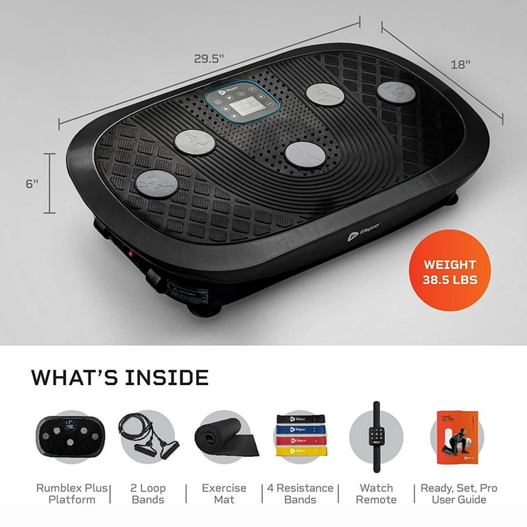 Lifepro rumblex 4d vibration plate exercise sale