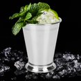 thumbnail image 1 of Cocktail Cup, Detailed with Beaded Trim Border Design Moscow Mule Mugs Safe Health Wine Container Mixed Drinks Glass for Mint Juleps Cocktails Whiskey, 1 of 7