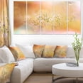 thumbnail image 1 of Wild Purple Flowers on Light Background - Large Flower Canvas Art Print, 1 of 3
