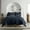 Navy, variant on Levtex Home - Austin Quilt Set - King Quilt and Two King Shams - Diamond Quilted - dark grey - Quilt (106x92in.) and Shams (20x36in.) - Reversible - Linen/Cotton