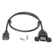 thumbnail image 1 of Cable de extensión hembra USB 3,0 tipo A CUTICAT 0,3 metros Negro, 1 of 8