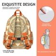 thumbnail image 5 of Tribal Boho Mandala Backpack - Spine-Protecting Ergonomic School Bag for Heavy Loads, 5 of 5
