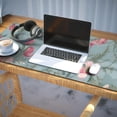 thumbnail image 3 of Long Mouse Pads for Desk,Pioneer Flower Floral Print Pattern Desk Mats on Top Of Desks, Desk Mouse Pad Extra Large with 3mm Non-Slip Base and Stitched Edge for Gaming,Office,Work,Home 35.4"x15.7", 3 of 6