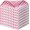 Red, variant on PETGLE Cotton 8 Pack Terry Kitchen Dish Cloths, Red