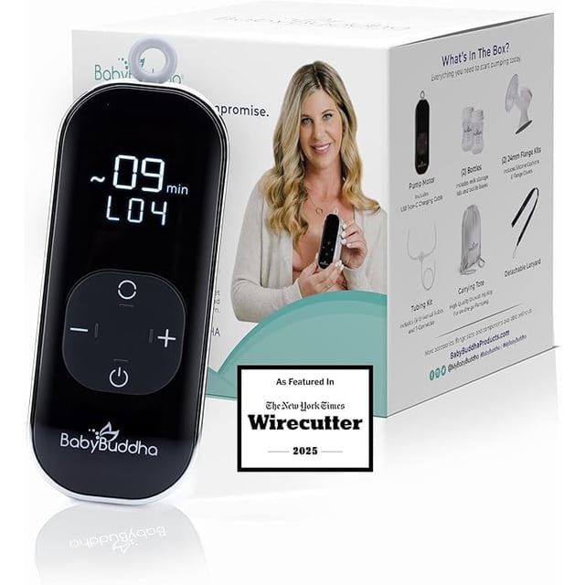 BabyBuddha Sacaleches Eléctrico Portátil Manos Libres 2.0