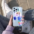 thumbnail image 4 of Coloured Cool Horse Clear Case for iPhone 11 Pro Max,Aesthetic Art Design Case for Men Women,Unique Soft Transparent TPU Bumper Case Cover, 4 of 4
