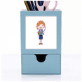 thumbnail image 1 of Teacher Animation Outline Role Tutor Desk Supplies Organizer Pen Holder Card, 1 of 3