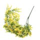 thumbnail image 3 of Guirnalda de lavanda artificial simulación floral vid oficina en casa plástico flor falsa ratán, amarillo Methold HA8324-04B, 3 of 6
