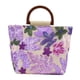 thumbnail image 2 of Bolso de hombro de playa veraniego, bolso de mano para mujer, ideal para ir de compras, vacaciones o fiestas. violeta, 2 of 9