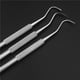 thumbnail image 2 of Herramienta profesional para raspar sarro Dental, púa Dental, removedor de sarro de doble punta para dientes, removedor de placa, raspador de dientes, 3 uds., 2 of 5