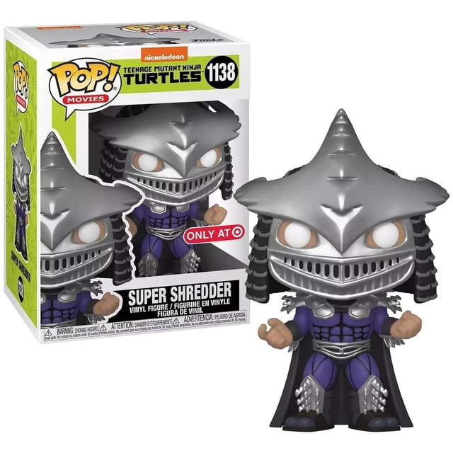 Figura de acción Funko POP! Teenage Mutant Ninja Turtles Super Shredder #1138 Exclusive (metálico) Funko POP